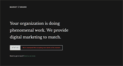 Desktop Screenshot of marketandgrand.com